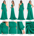 Emerald Green Soirée Dress